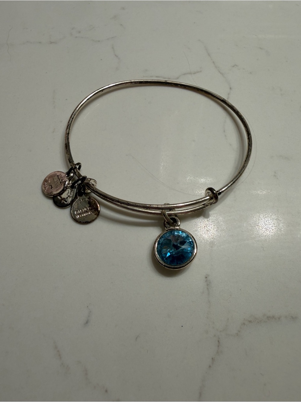 Alex and Ani aquamarine